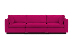 Taylor Plush 3pc Modular Sofa :: Leg Finish: Espresso