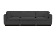 Taylor Plush 3pc Modular Sofa :: Leg Finish: Espresso