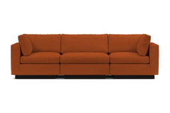 Taylor Plush 3pc Modular Sofa :: Leg Finish: Espresso