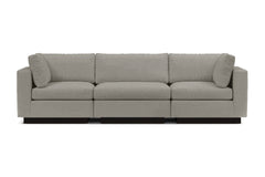 Taylor Plush 3pc Modular Sofa :: Leg Finish: Espresso