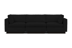 Taylor Plush 3pc Modular Sofa :: Leg Finish: Espresso
