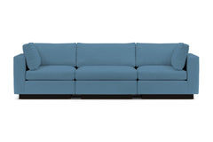 Taylor Plush 3pc Modular Sofa :: Leg Finish: Espresso