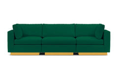 Taylor Plush 3pc Modular Sofa :: Leg Finish: Natural