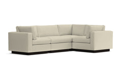 Taylor Plush 4pc Modular L-Sectional Sofa :: Leg Finish: Espresso
