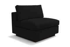Taylor Plush Armless Seat :: Leg Finish: Espresso