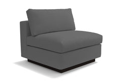 Taylor Plush Armless Seat :: Leg Finish: Espresso
