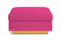 Taylor Plush Ottoman :: Leg Finish: Natural