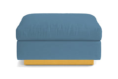 Taylor Plush Ottoman :: Leg Finish: Natural