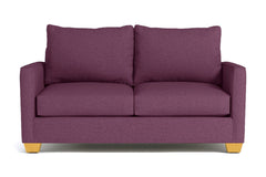 Tuxedo Loveseat :: Leg Finish: Natural / Size: Loveseat - 61&quot;w