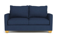 Tuxedo Loveseat :: Leg Finish: Natural / Size: Loveseat - 61&quot;w