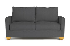Tuxedo Loveseat :: Leg Finish: Natural / Size: Loveseat - 61&quot;w