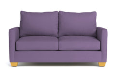 Tuxedo Loveseat :: Leg Finish: Natural / Size: Loveseat - 61&quot;w