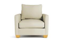Tuxedo Chair :: Leg Finish: Natural