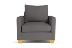 Tuxedo Chair :: Leg Finish: Natural