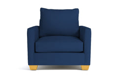 Tuxedo Chair :: Leg Finish: Natural