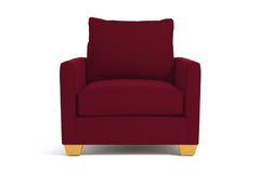 Tuxedo Chair :: Leg Finish: Natural