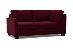 Tuxedo Left Arm Corner Apt Size Sofa :: Leg Finish: Espresso / Configuration: LAF - Chaise on the Left