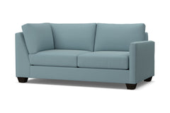 Tuxedo Right Arm Corner Apt Size Sofa :: Leg Finish: Espresso / Configuration: RAF - Chaise on the Right