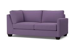 Tuxedo Right Arm Corner Apt Size Sofa :: Leg Finish: Espresso / Configuration: RAF - Chaise on the Right