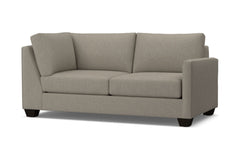 Tuxedo Right Arm Corner Apt Size Sofa :: Leg Finish: Espresso / Configuration: RAF - Chaise on the Right