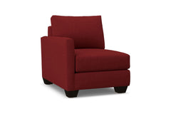 Tuxedo Left Arm Chair :: Leg Finish: Espresso / Configuration: LAF - Chaise on the Left