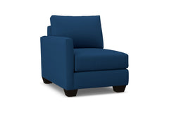 Tuxedo Left Arm Chair :: Leg Finish: Espresso / Configuration: LAF - Chaise on the Left