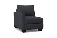 Tuxedo Left Arm Chair :: Leg Finish: Espresso / Configuration: LAF - Chaise on the Left