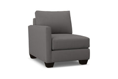 Tuxedo Left Arm Chair :: Leg Finish: Espresso / Configuration: LAF - Chaise on the Left