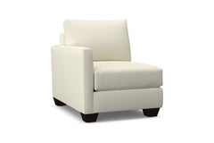 Tuxedo Left Arm Chair :: Leg Finish: Espresso / Configuration: LAF - Chaise on the Left