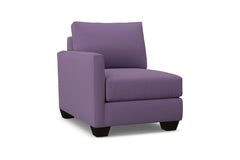Tuxedo Left Arm Chair :: Leg Finish: Espresso / Configuration: LAF - Chaise on the Left