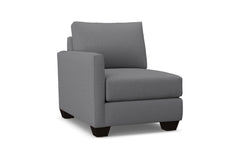 Tuxedo Left Arm Chair :: Leg Finish: Espresso / Configuration: LAF - Chaise on the Left
