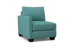 Tuxedo Left Arm Chair :: Leg Finish: Espresso / Configuration: LAF - Chaise on the Left