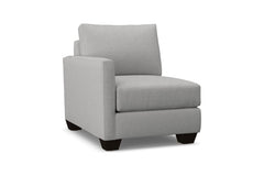 Tuxedo Left Arm Chair :: Leg Finish: Espresso / Configuration: LAF - Chaise on the Left