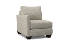 Tuxedo Left Arm Chair :: Leg Finish: Espresso / Configuration: LAF - Chaise on the Left