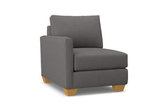 Tuxedo Left Arm Chair :: Leg Finish: Natural / Configuration: LAF - Chaise on the Left