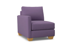Tuxedo Left Arm Chair :: Leg Finish: Natural / Configuration: LAF - Chaise on the Left