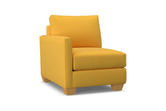 Tuxedo Left Arm Chair :: Leg Finish: Natural / Configuration: LAF - Chaise on the Left