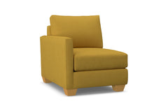 Tuxedo Left Arm Chair :: Leg Finish: Natural / Configuration: LAF - Chaise on the Left