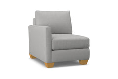 Tuxedo Left Arm Chair :: Leg Finish: Natural / Configuration: LAF - Chaise on the Left
