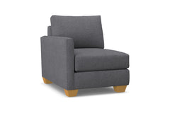 Tuxedo Left Arm Chair :: Leg Finish: Natural / Configuration: LAF - Chaise on the Left