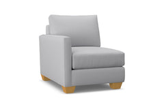 Tuxedo Left Arm Chair :: Leg Finish: Natural / Configuration: LAF - Chaise on the Left