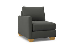 Tuxedo Left Arm Chair :: Leg Finish: Natural / Configuration: LAF - Chaise on the Left