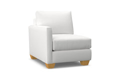 Tuxedo Left Arm Chair :: Leg Finish: Natural / Configuration: LAF - Chaise on the Left