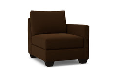 Tuxedo Right Arm Chair :: Leg Finish: Espresso / Configuration: RAF - Chaise on the Right