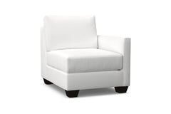 Tuxedo Right Arm Chair :: Leg Finish: Espresso / Configuration: RAF - Chaise on the Right