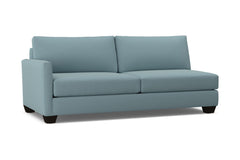 Tuxedo Left Arm Sofa :: Leg Finish: Espresso / Configuration: LAF - Chaise on the Left