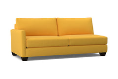 Tuxedo Left Arm Sofa :: Leg Finish: Espresso / Configuration: LAF - Chaise on the Left
