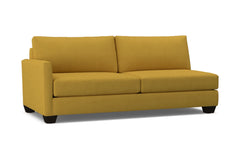 Tuxedo Left Arm Sofa :: Leg Finish: Espresso / Configuration: LAF - Chaise on the Left