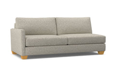 Tuxedo Left Arm Sofa :: Leg Finish: Natural / Configuration: LAF - Chaise on the Left
