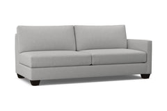 Tuxedo Right Arm Sofa :: Leg Finish: Espresso / Configuration: RAF - Chaise on the Right
